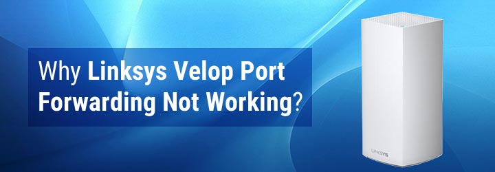 Linksys Velop Port Forwarding Not Working