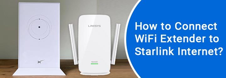 connect wifi extender to Starlink