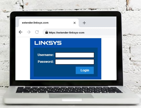 extender linksys interface